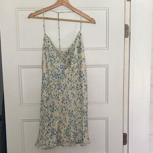 Zara Blue Floral Dress